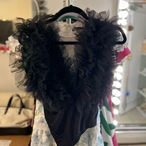 Tulle bodysuit